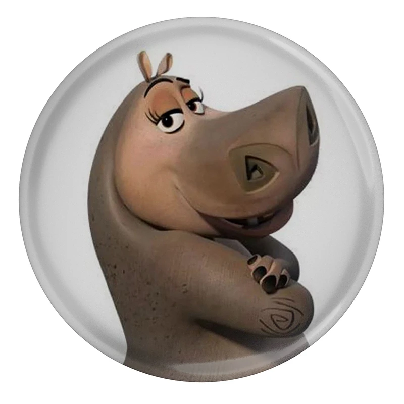 مگنت مدل S13138 طرح کارتون حیوانات ماداگاسکار