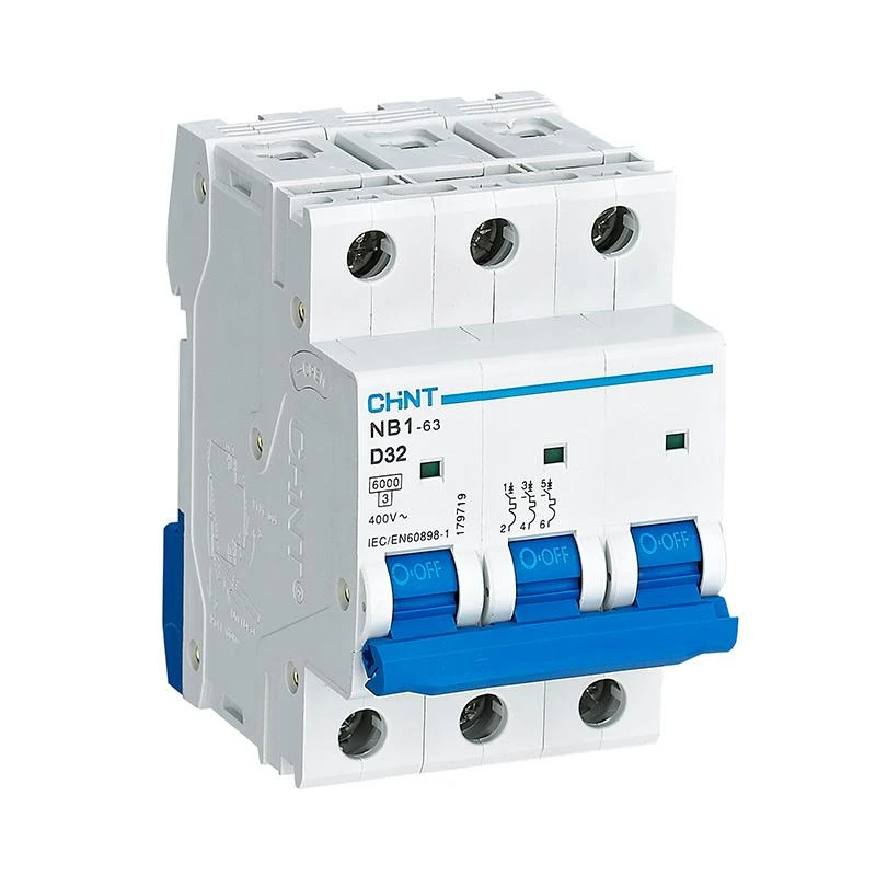 فیوز مینیاتوری سه فاز 32 آمپر چینت مدل C32