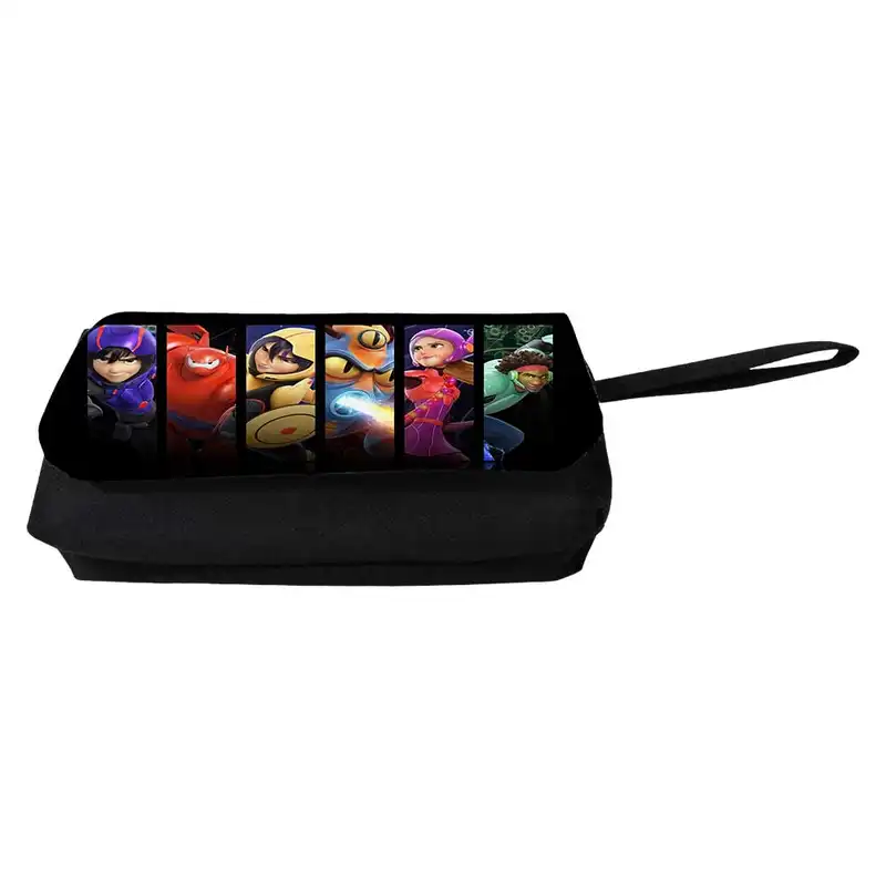 جامدادی مدل دوزیپ طرح انیمیشن شش قهرمان بزرگ کد NI416