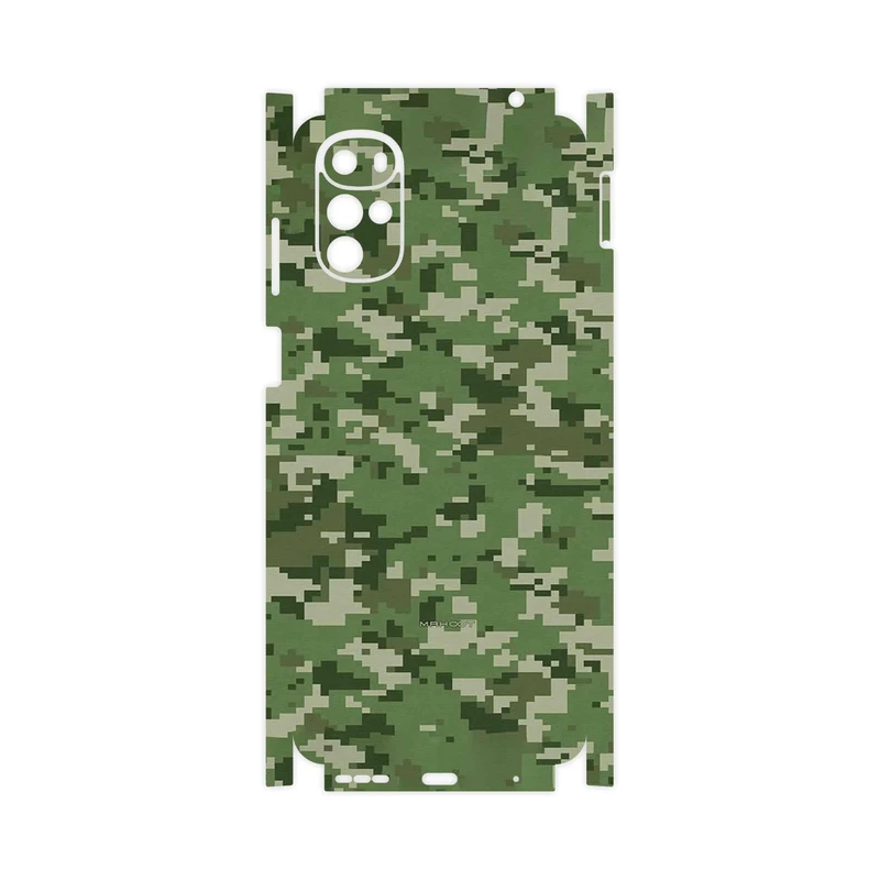 برچسب پوششی ماهوت مدل Army_Green_Pixel-FullSkin مناسب برای گوشی موبایل موتورولا Moto G22