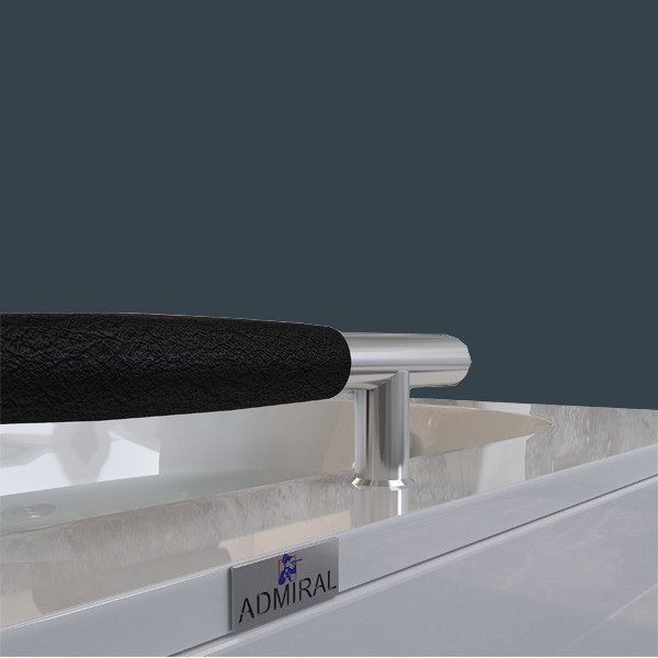 جکوزی آدمیرال مدل بردیا کنج راست