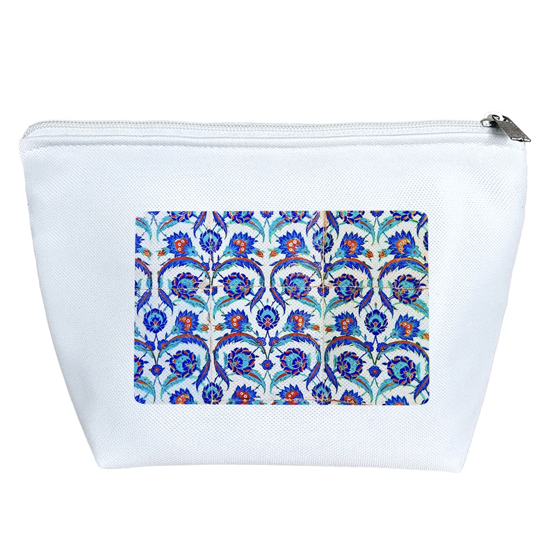 کیف لوازم آرایش دخترانه خندالو مدل کاشی کد 55