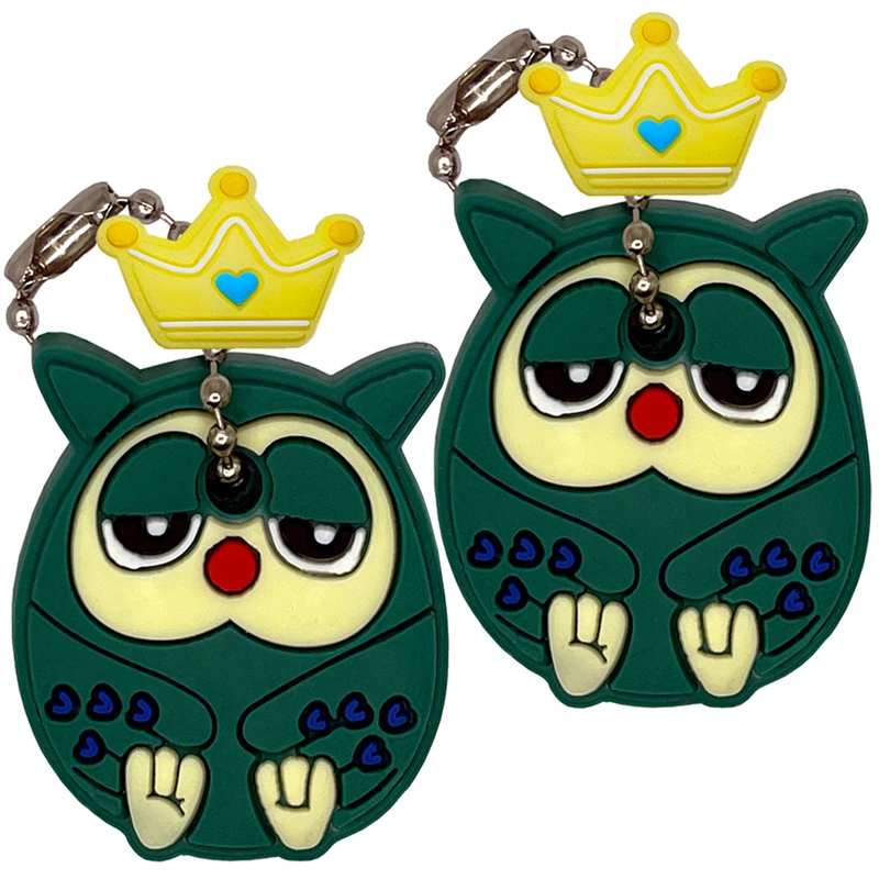 کاور کلید مدل Owl T04 به همراه آویز مجموعه 2 عددی