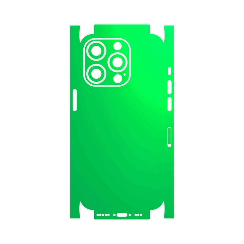 برچسب پوششی ماهوت مدل Matte-Green-FullSkin مناسب برای گوشی موبایل اپل iPhone 14 Pro