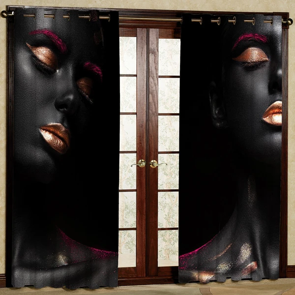 پرده پانچی کد 5608 سایز 280x140 سانتی متر