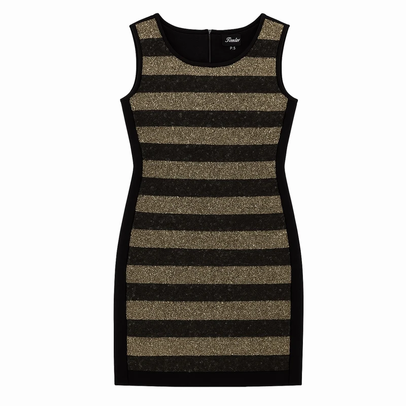 پیراهن یقه گرد زنانه مدل زنبق