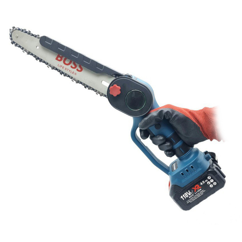 اره زنجیری شارژی سرشاخه زن باس مدل 20CM