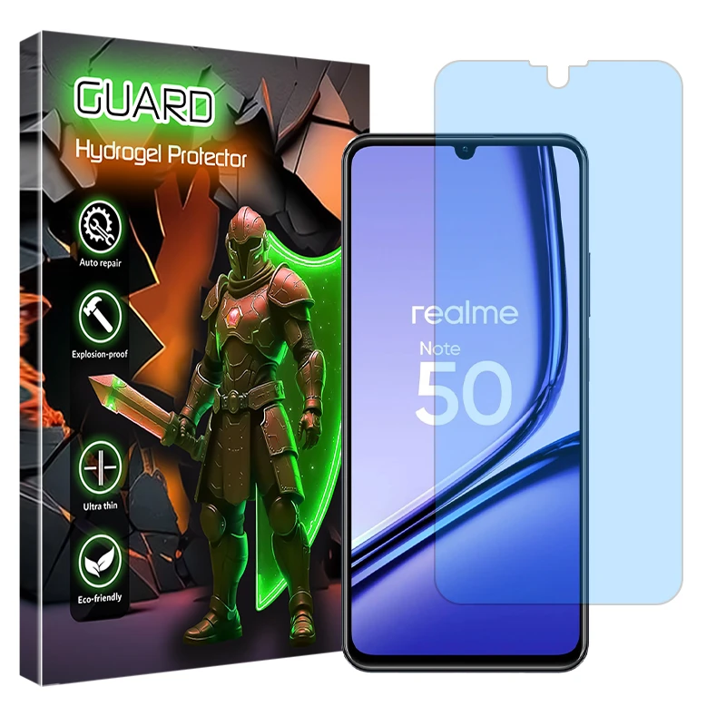 محافظ صفحه نمایش مات آنتی بلو گارد مدل Tough مناسب برای گوشی موبایل ریلمی Note 50
