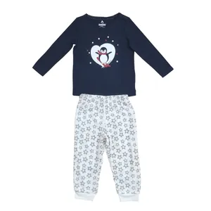 ست تی شرت آستین بلند و شلوار دخترانه لوپیلو مدل  A00