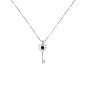 گردنبند نقره زنانه مدل 22109