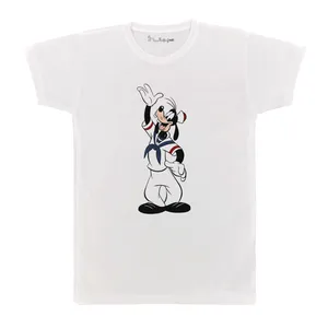 تی شرت آستین کوتاه بچگانه پرمانه طرح گوفی کد pmt.7721