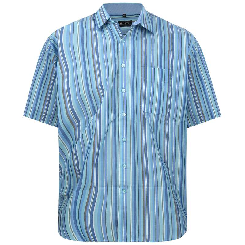 پیراهن آستین کوتاه مردانه بکس لیز مدل A22