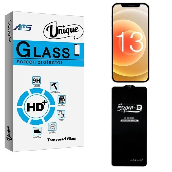  محافظ صفحه نمایش ای اف اس مدل SUPER-D مناسب برای گوشی موبایل اپل iPhone 13 Pro max