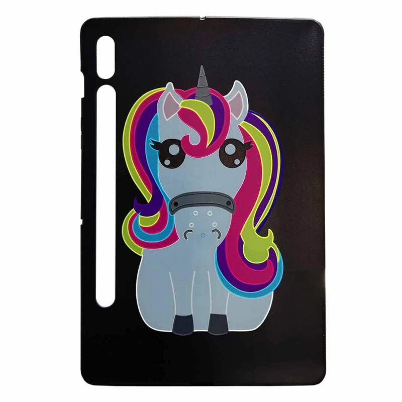 کاور مدل ژله ای طرح یونیکورن  مناسب برای تبلت سامسونگ GALAXY Tab  S8 (X700-X706)