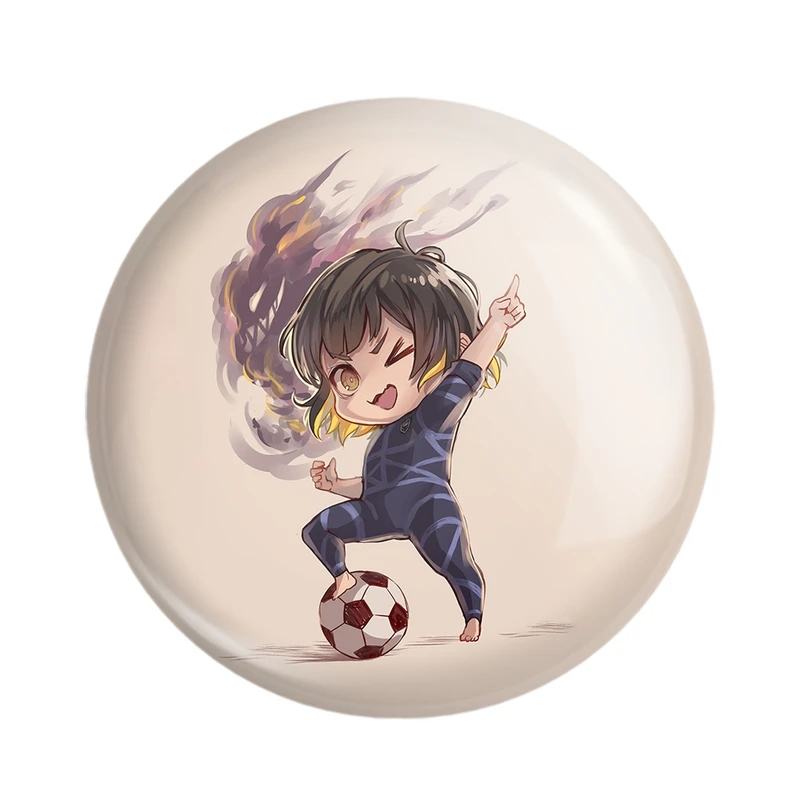 پیکسل خندالو مدل مگورو انیمه بلو لاک Blue Lock کد 24391