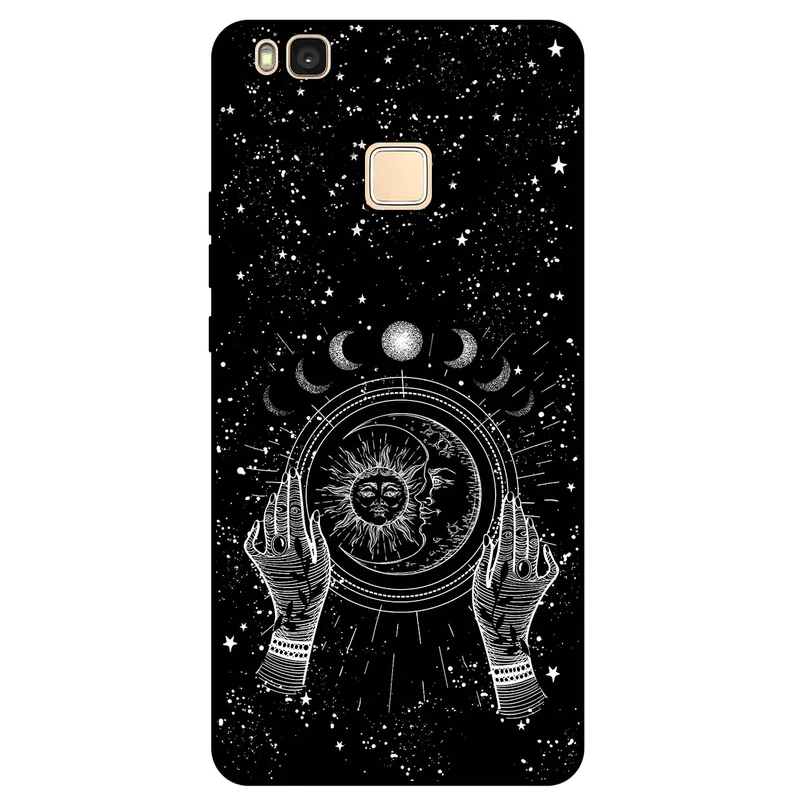 کاور مگافون طرح ماه و خورشید مدل 1892 مناسب برای  گوشی موبایل هوآوی P9 Lite 