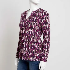 بلوز آستین بلند زنانه اسمارا مدل نخی کد 10797877