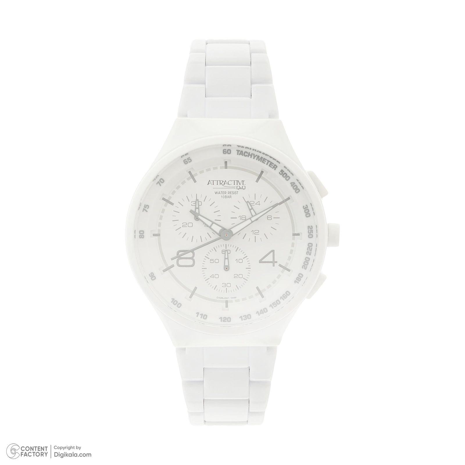 ساعت مچی عقربه‌ای کوارتز کیو اند کیو مدل DA86J001Y -  - 6