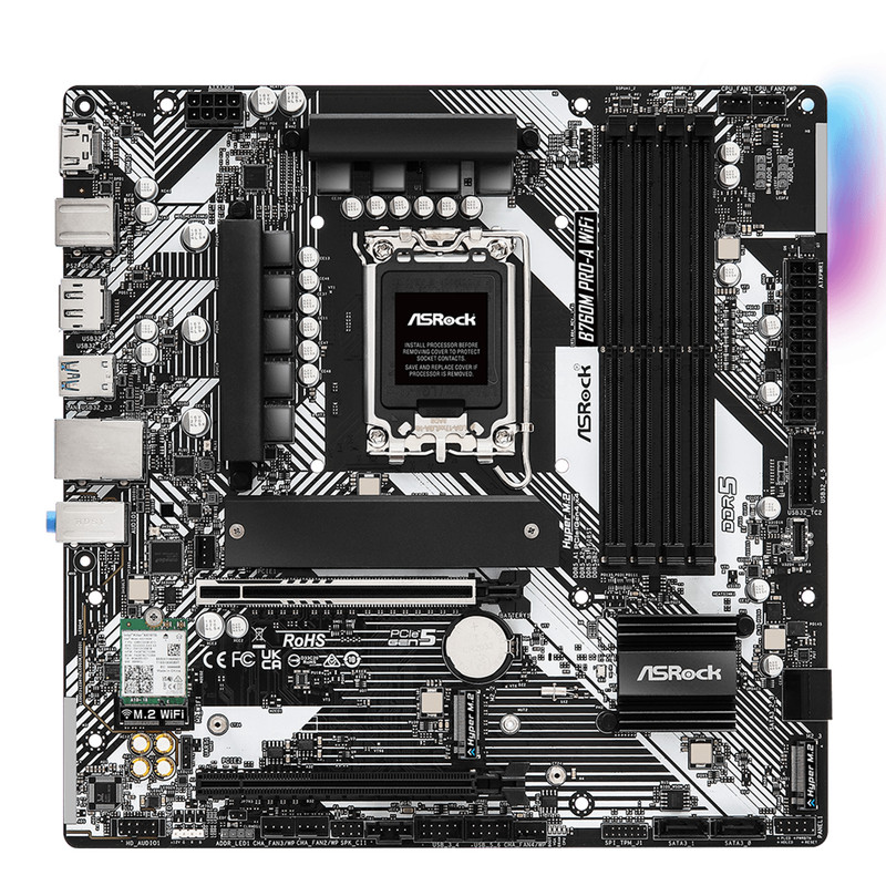 مادربرد ازراک مدل B760M Pro-A WiFi
