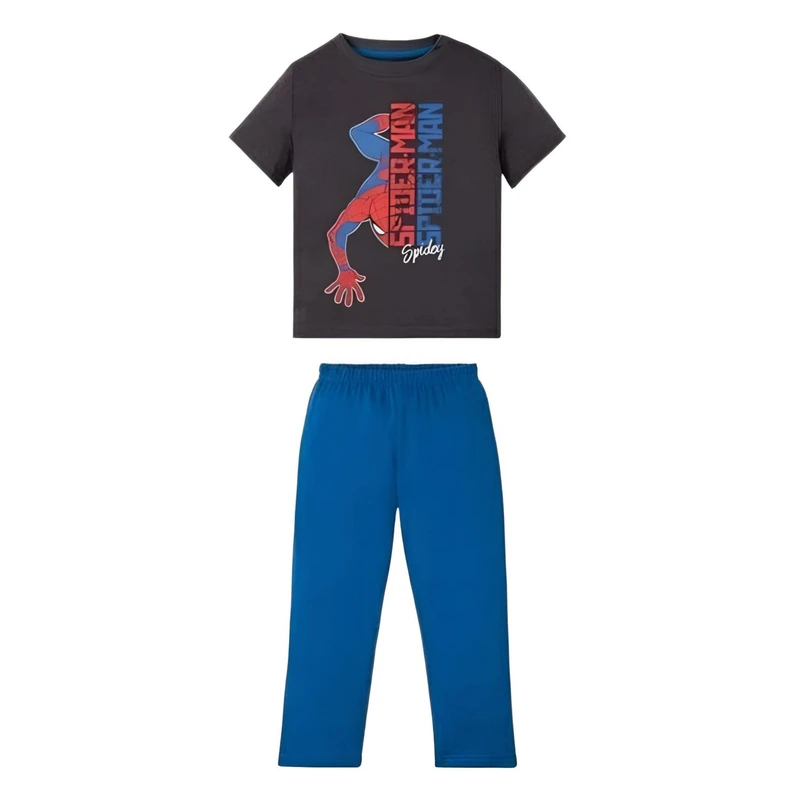 ست تی شرت و شلوار پسرانه مارول مدل مردعنکبوتی