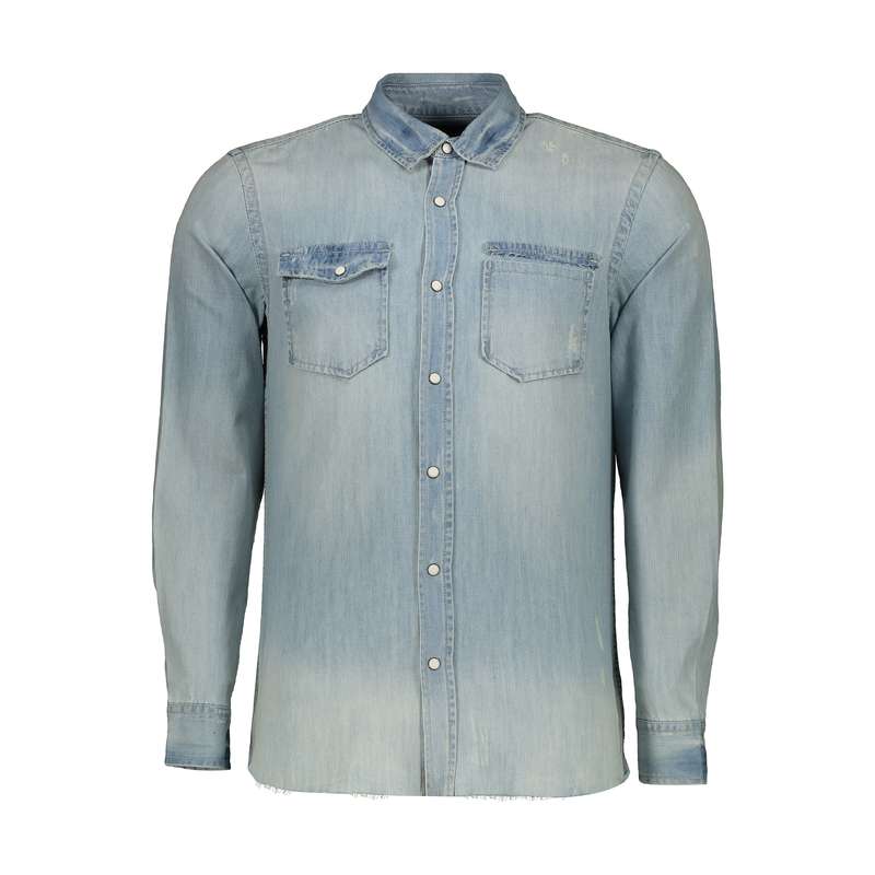 پیراهن آستین بلند مردانه پول اند بیر مدل 5472525406