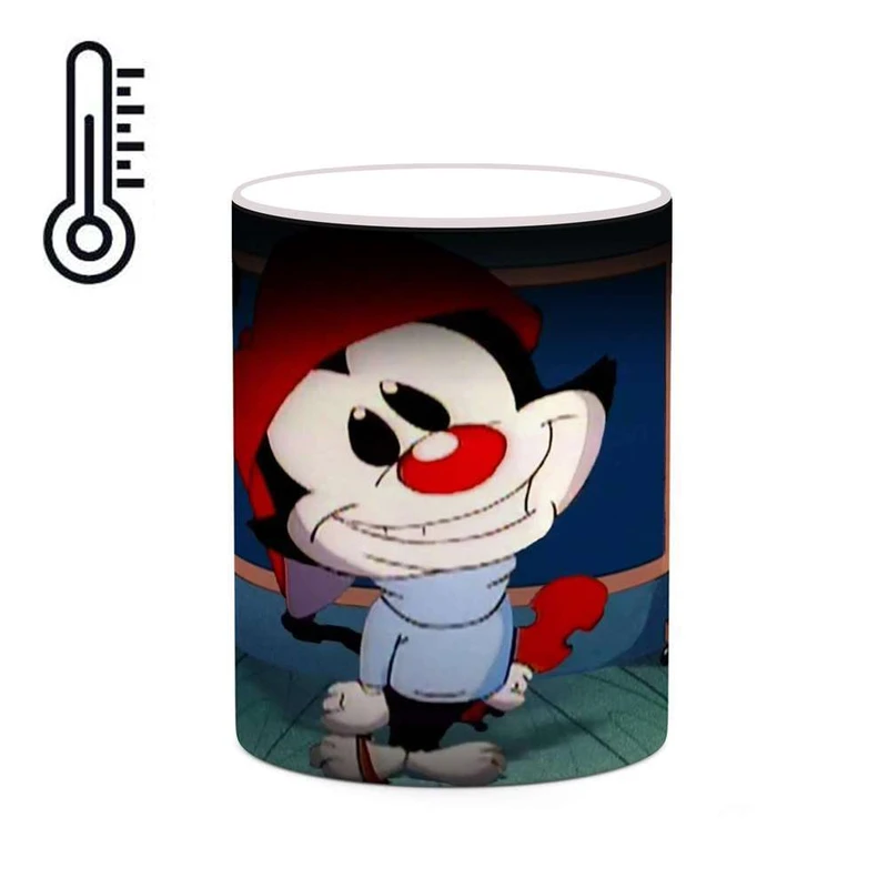 ماگ حرارتی کاکتی مدل کارتون Animaniacs کد mgh22146