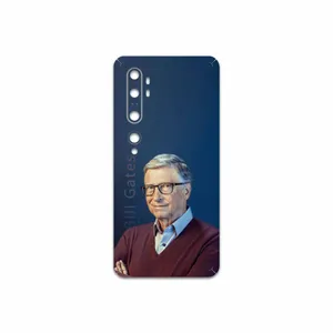 MAHOOT Bill Gates Cover Sticker for Xiaomi Mi Note 10