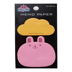 کاغذ یادداشت چسب دار اسکول فنس مدل خرگوش و ابر کد FA92123