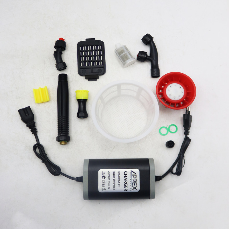 سمپاش شارژی اپکس مدل دو پمپ کد YP-APX-8120-20L ظرفیت 20 لیتر