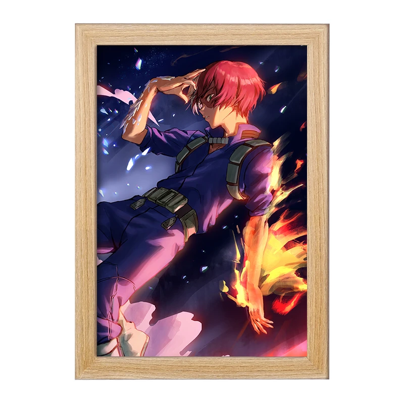 تابلو خندالو مدل  شوتو تودوروکی انیمه آکادمی قهرمان من My Hero Academia  کد 23495