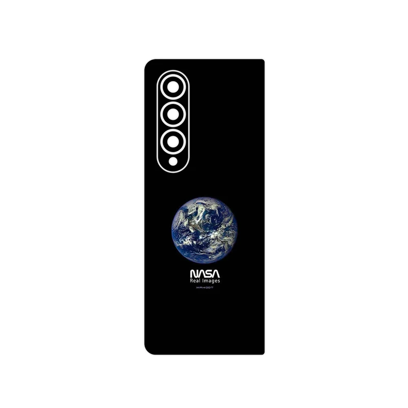 برچسب پوششی ماهوت مدل NASA Home Earth مناسب برای گوشی موبایل سامسونگ Galaxy Z Fold4