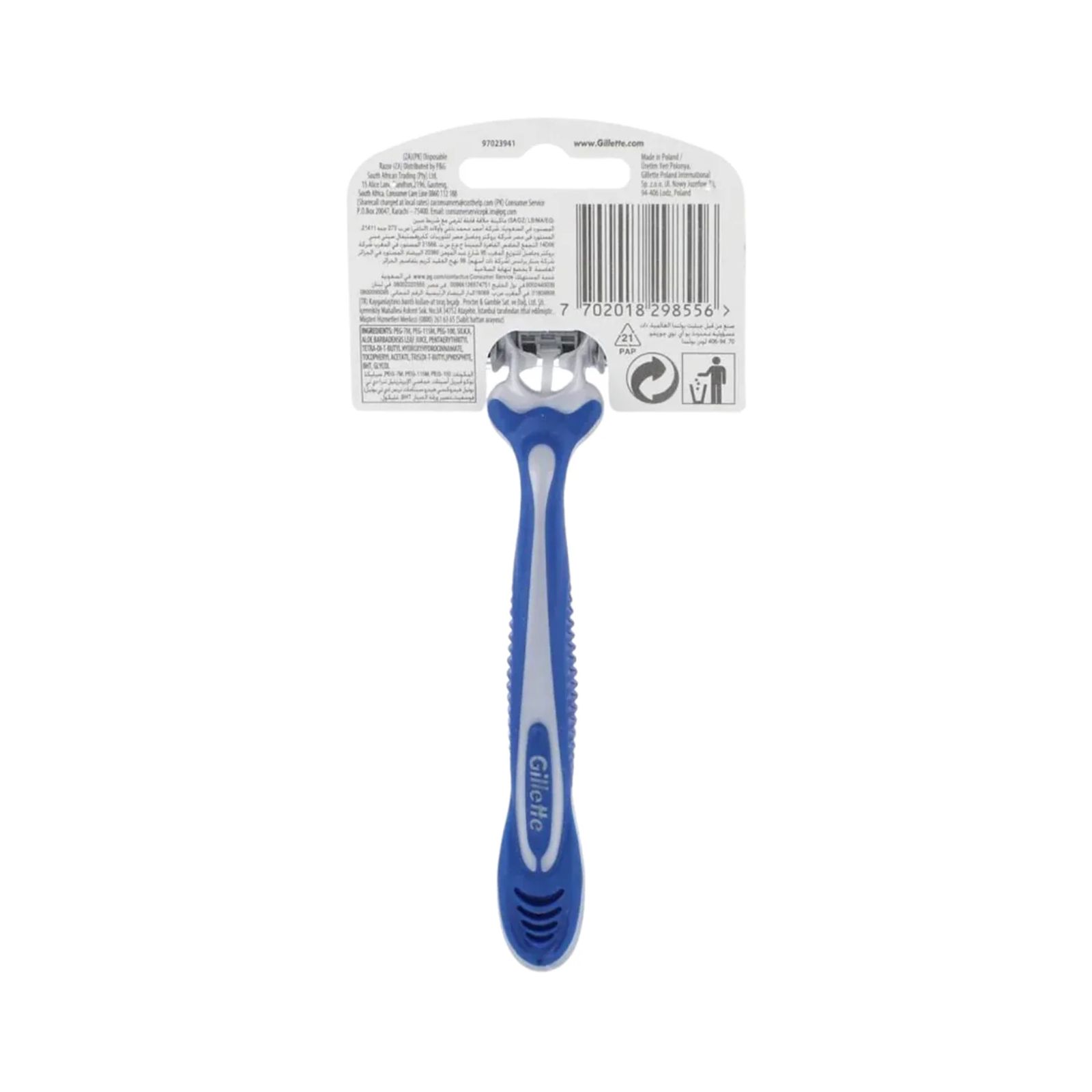 خود تراش ژیلت مدل Blue 3 Comfort -  - 4