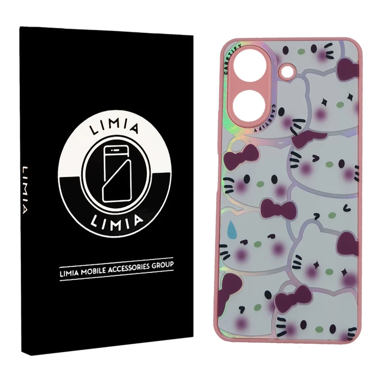 کاور لیمیا مدل فانتزی لنزدار طرح عروسکی شبرنگی مناسب برای گوشی موبایل شیائومی Redmi 13C
