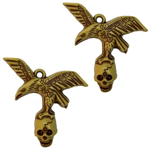 پلاک گردنبند مدل عقاب مجموعه 2 عددی