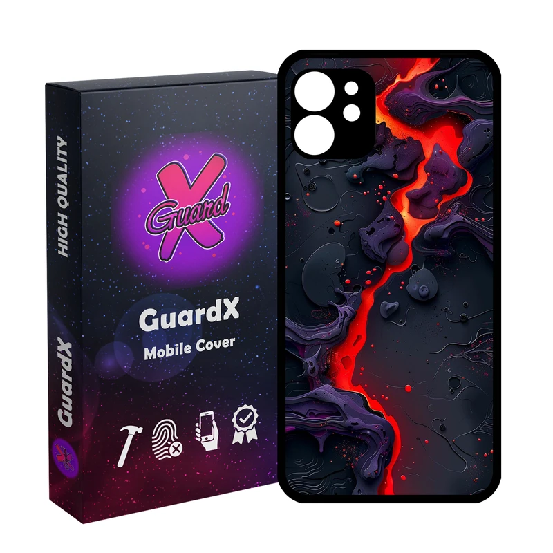 کاور گارد ایکس طرح مذاب مدل Glass10820 مناسب برای گوشی موبایل اپل iPhone 11