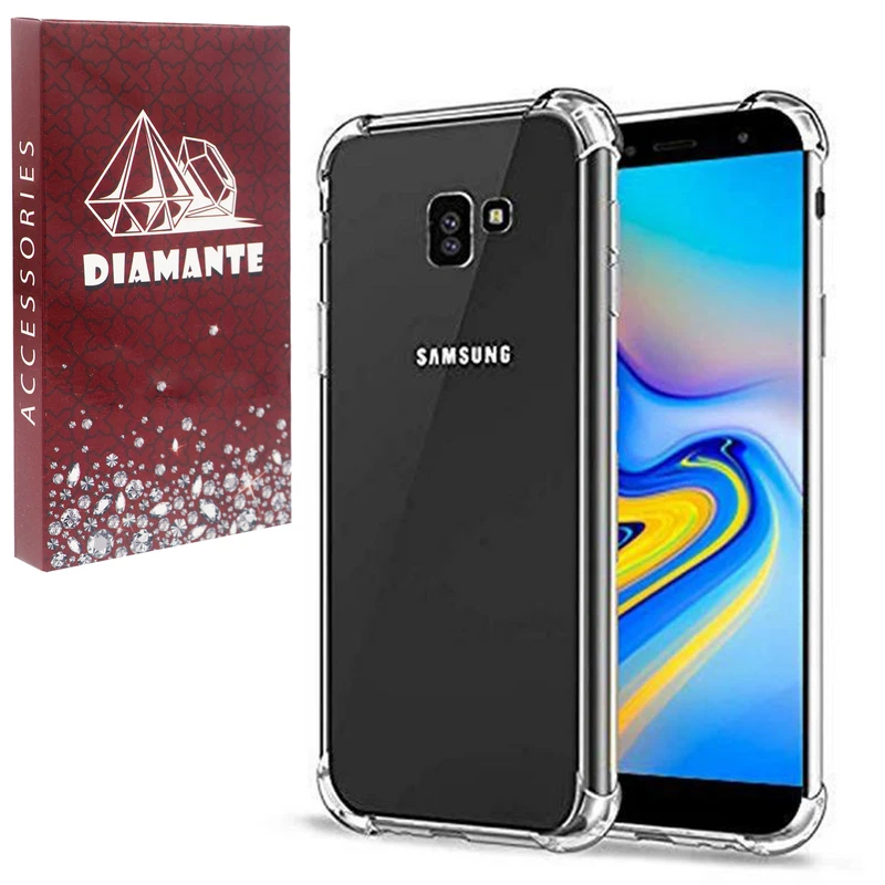کاور دیامانته مدل بی رنگ مناسب برای گوشی موبایل سامسونگ Galaxy J4 Core