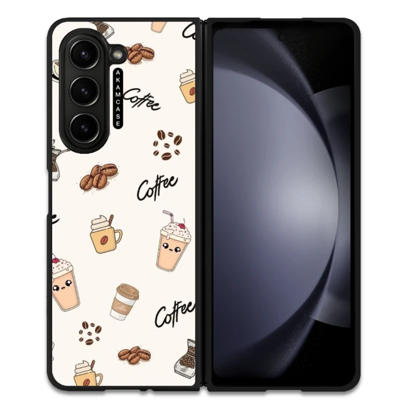کاور آکام مدل AMC-WSGZFOLD5-COFFEE-5 مناسب برای گوشی موبایل سامسونگ Galaxy Z Fold 5