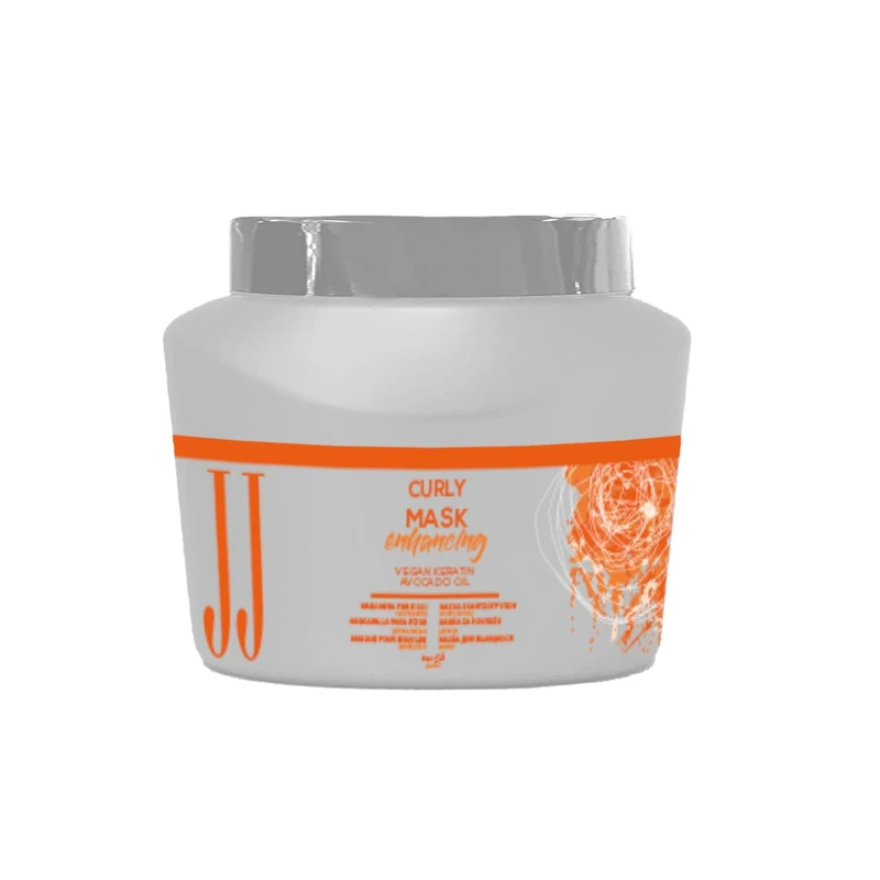 ماسک مو جی جی مدل Curly enhancing مناسب برای موهای فر و مجعد حجم 500 میلی لیتر