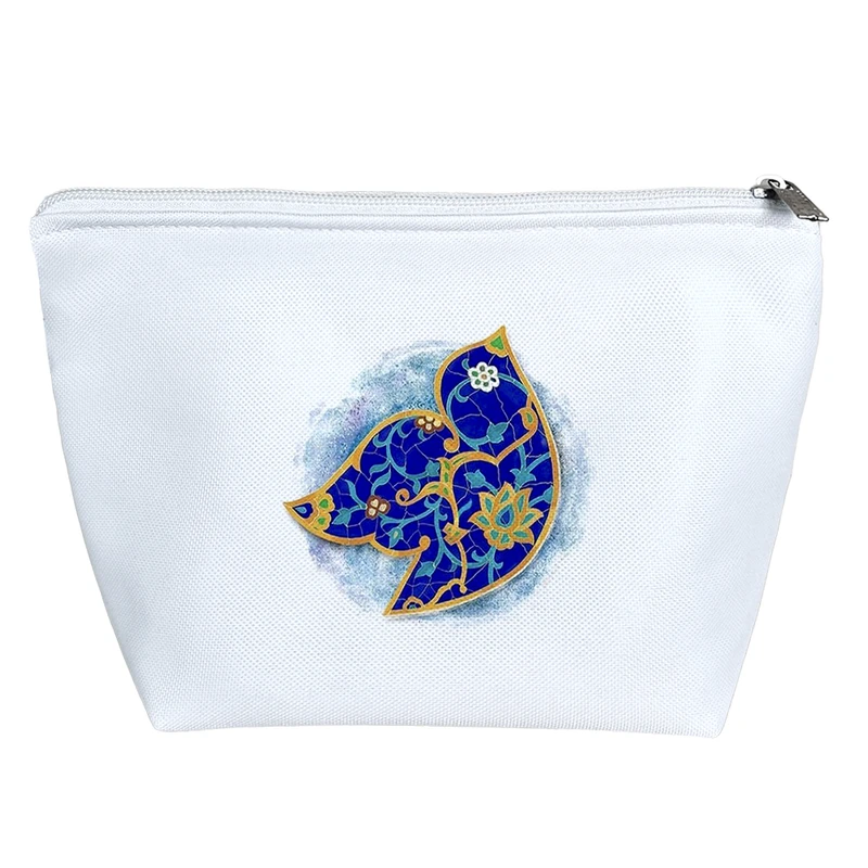 کیف لوازم آرایش دخترانه خندالو مدل کاشی و مرغ کد H320