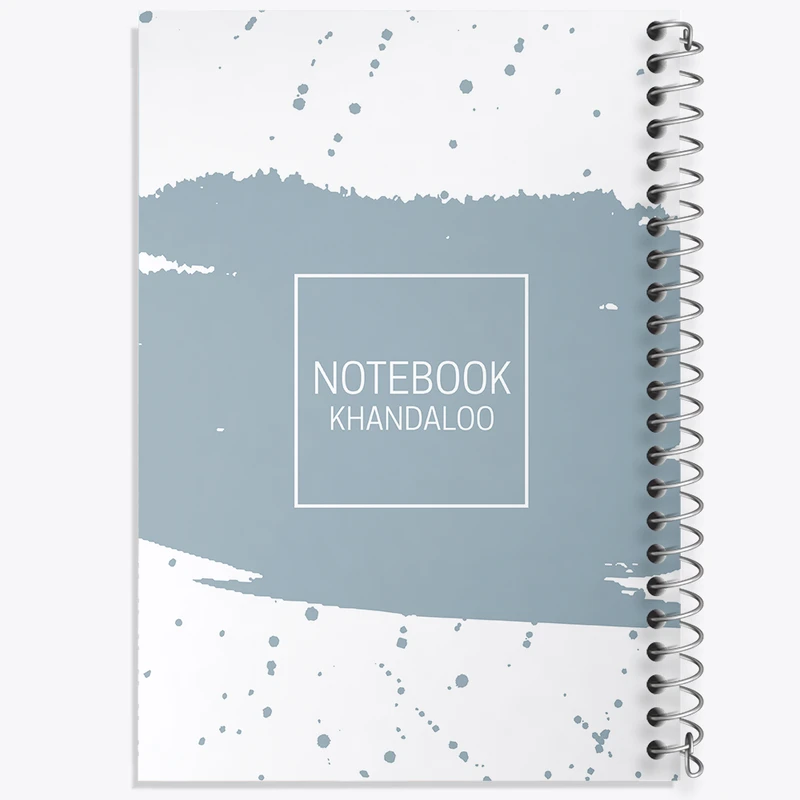 دفتر شطرنجی 50 برگ خندالو مدل مینیمال کد N769