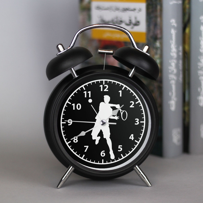 ساعت رومیزی طرح تنیس tennis کد 8546