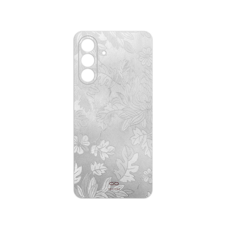 برچسب پوششی ماهوت مدل Silver-Wildflower مناسب برای گوشی موبایل سامسونگ Galaxy A56