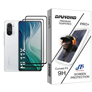JF Diamond Glass MIX002 Screen Protector For Xiaomi Mi 11X Pack Of 2