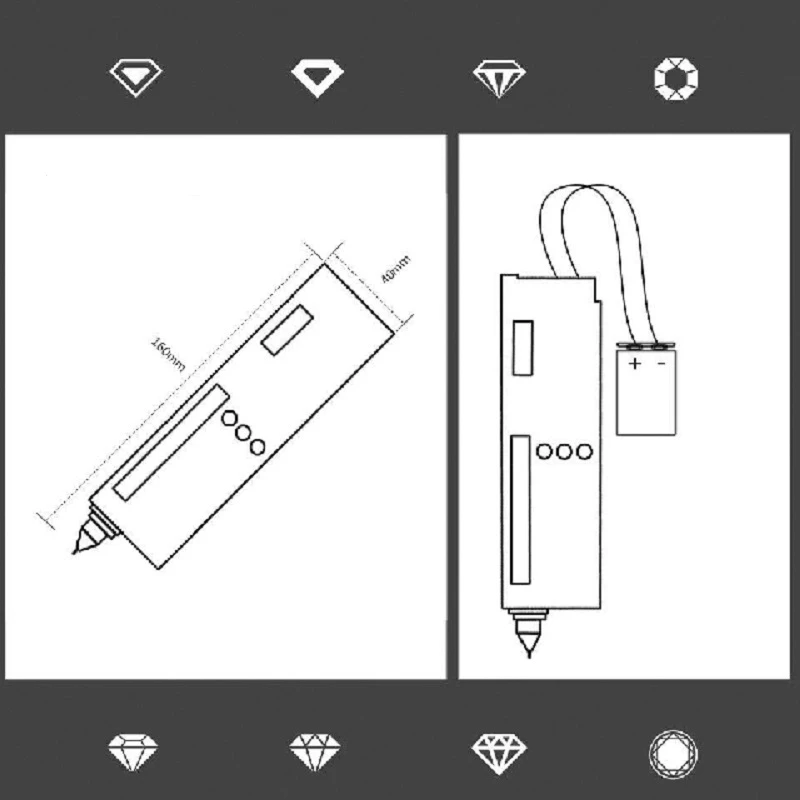 عکس شماره 7 : دستگاه تستر الماس مدل diamond selector ii