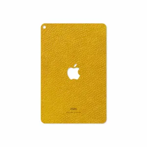 MAHOOT Mustard-Leather Cover Sticker for Apple iPad mini GEN 5 2019 A2125
