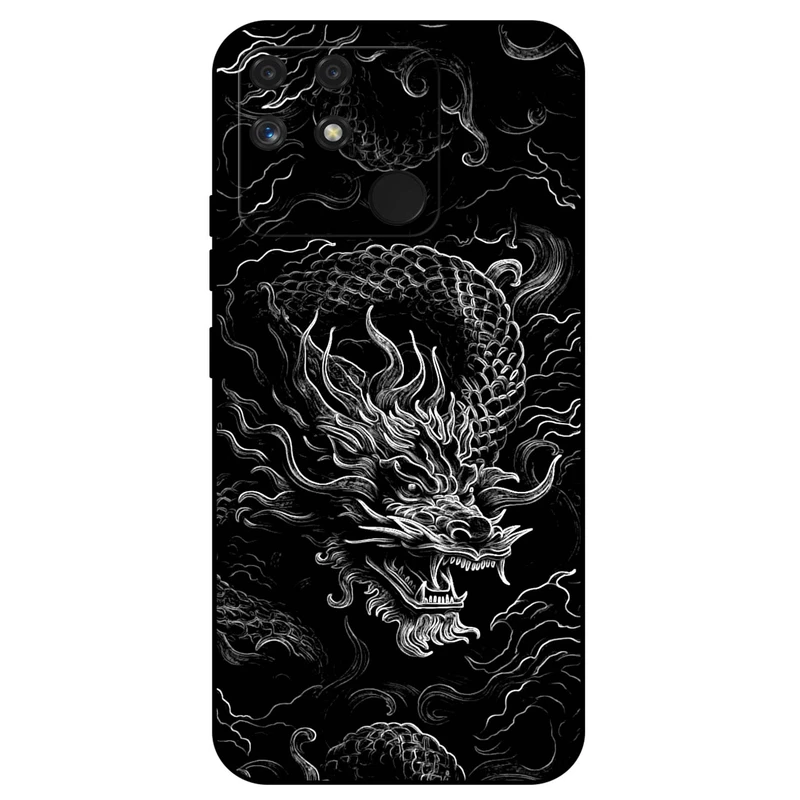 کاور مگافون طرح اژدها مدل 1897 مناسب برای گوشی موبایل ریلمی Narzo 50A    
