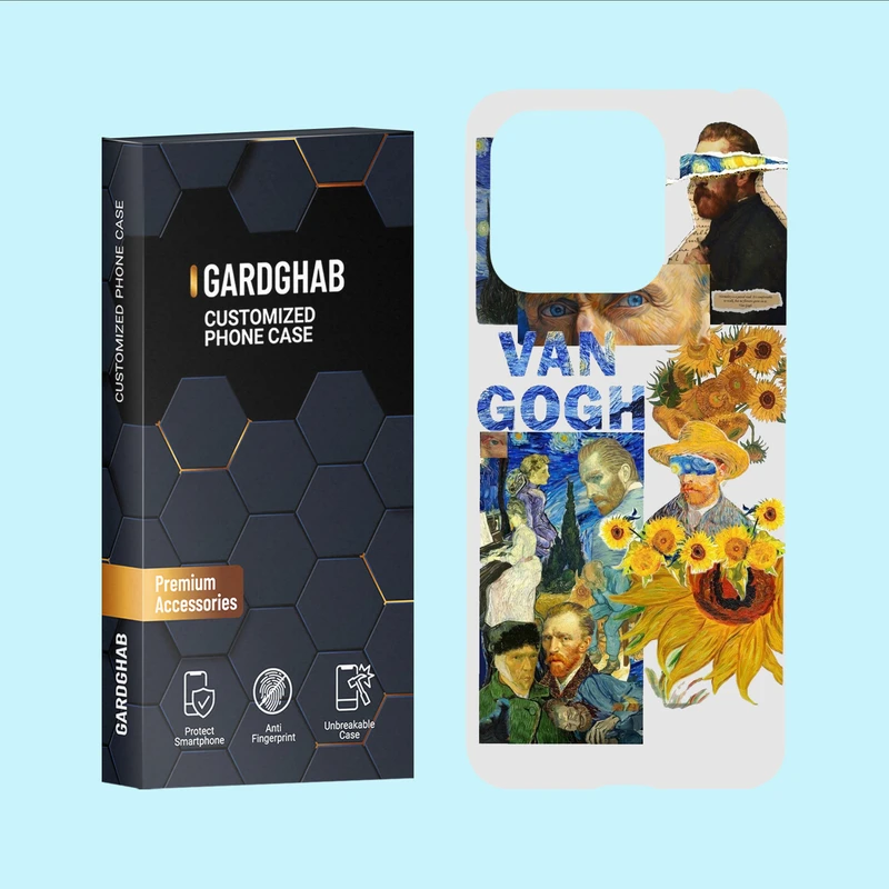 کاور گارد قاب مدل هنری مناسب برای گوشی موبایل شیائومی Redmi 12C / Poco C55