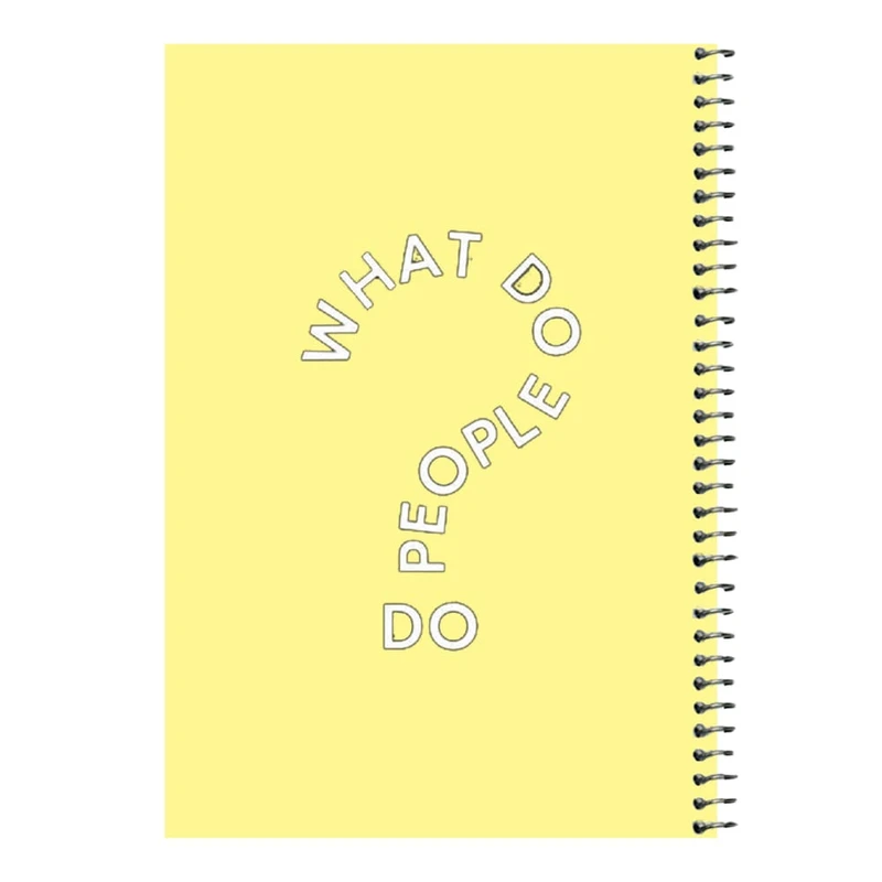 دفتر مشق 80 برگ اس جی مدل علامت سوال  