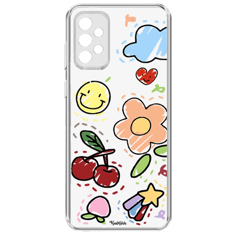 کاور طرح Funny Sticker مناسب برای گوشی موبایل سامسونگ  Galaxy A33