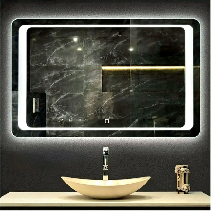 آینه سرویس بهداشتی مدل بک لایت لمسی کد 1007